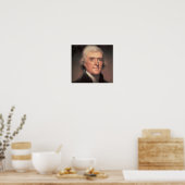 Thomas Jefferson Poster (Keuken)