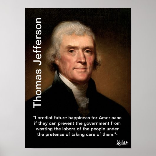 Thomas Jefferson Poster (Voorkant)