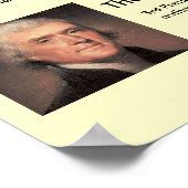 Thomas Jefferson Poster (Hoek)