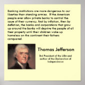 Thomas Jefferson Poster (Voorkant)