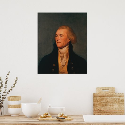 Thomas Jefferson Poster (Keuken)
