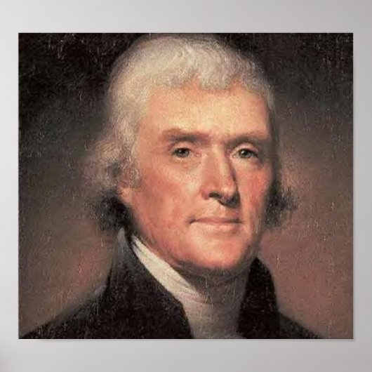 Thomas Jefferson Poster (Voorkant)