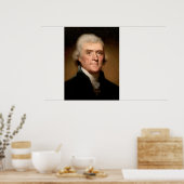 Thomas Jefferson Poster (Keuken)