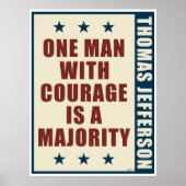 Thomas Jefferson Poster (Voorkant)