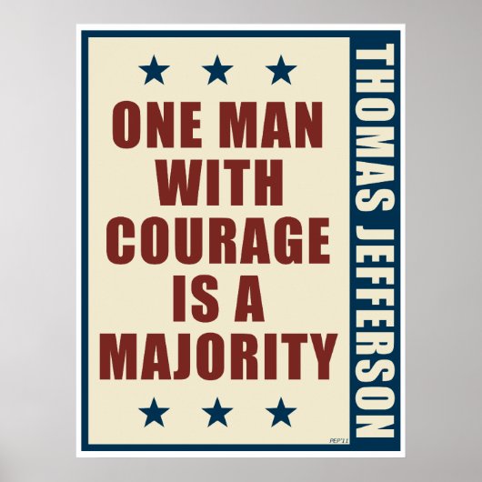 Thomas Jefferson Poster (Voorkant)