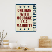 Thomas Jefferson Poster (Keuken)