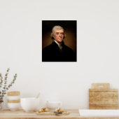 Thomas Jefferson Poster (Keuken)