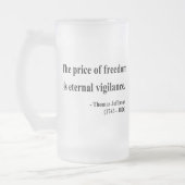 Thomas Jefferson Quote 2a Matglas Bierpul (Links)