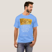 Thomas Jefferson Quote America Freedom friends T-shirt (Voorkant volledig)