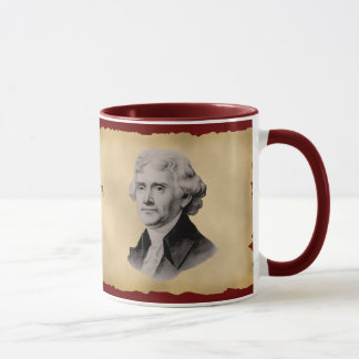 Thomas Jefferson Quote Coffee Mok