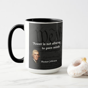Thomas Jefferson Quote over Pure Minds Mok