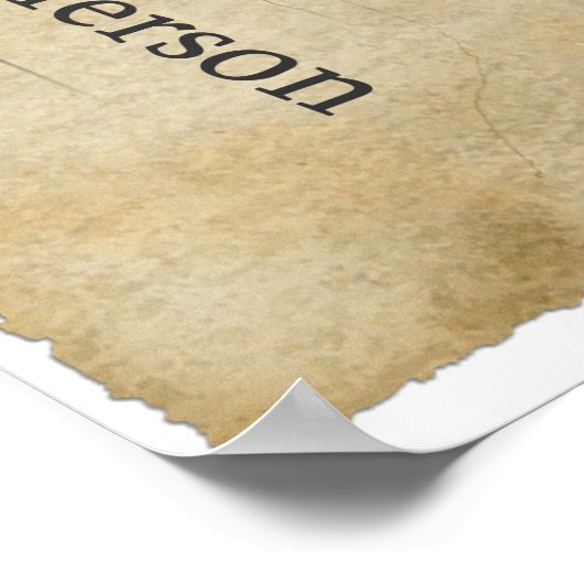 Thomas Jefferson Quote Poster (Hoek)