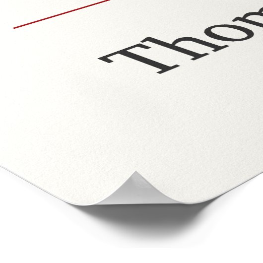 Thomas Jefferson Quote Poster (Hoek)