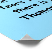 thomas jefferson quote poster (Hoek)