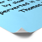 thomas jefferson quote poster (Hoek)