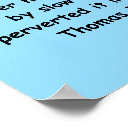 thomas jefferson quote poster (Hoek)