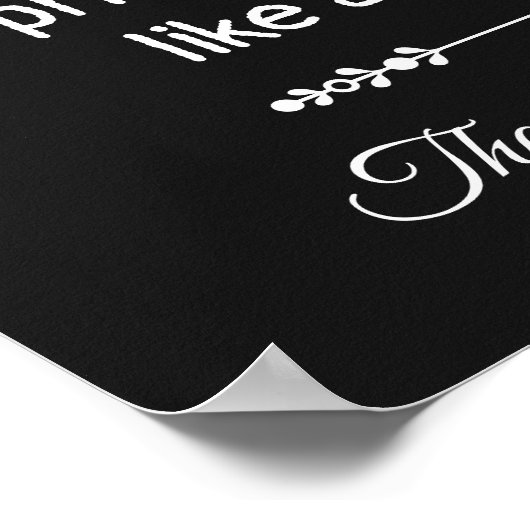 Thomas Jefferson Quote -- Stand like a rock Poster (Hoek)