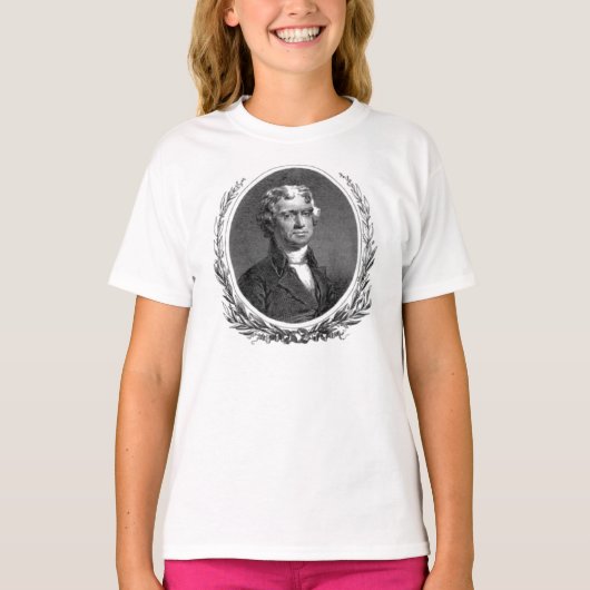 Thomas Jefferson Quote T-Shirt (Voorkant)