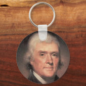 Thomas Jefferson Sleutelhanger (Voorkant)