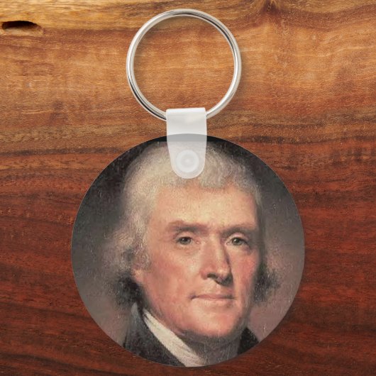 Thomas Jefferson Sleutelhanger (Voorkant)