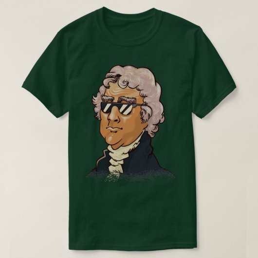 Thomas Jefferson T-shirt (Design voorkant)