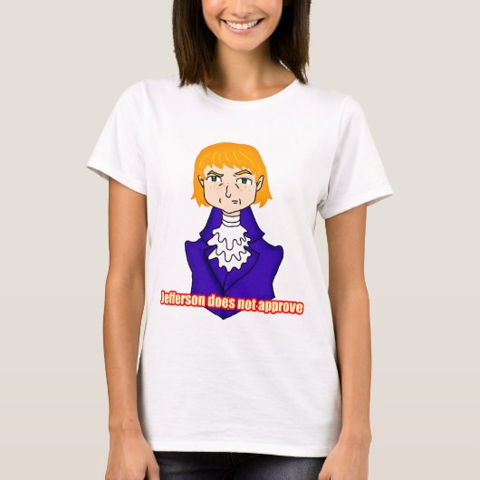 Thomas Jefferson T-shirt (Voorkant)