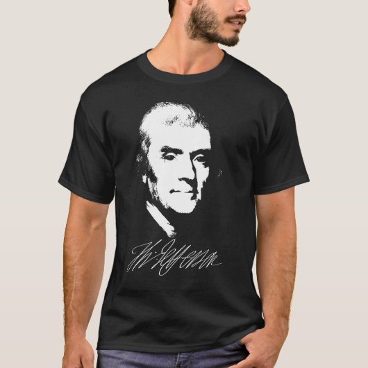 Thomas Jefferson T-shirt (Voorkant)