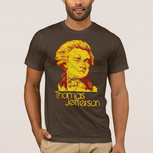 Thomas Jefferson T-Shirt (Voorkant)