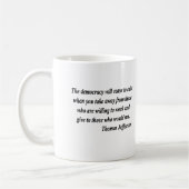 Thomas Jefferson T-Shirts Koffiemok (Links)