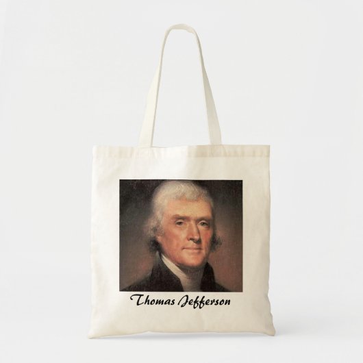 Thomas Jefferson Tote Bag (Voorkant)