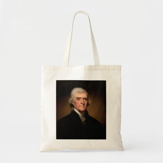 Thomas Jefferson Tote Bag (Voorkant)