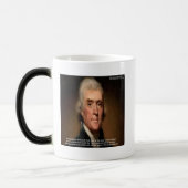 Thomas Jefferson Trickle Down Geschenken & Kaarten Magische Mok (Links)