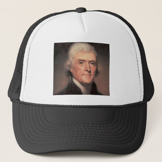 Thomas Jefferson Trucker Pet (Voorkant)