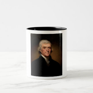 Thomas Jefferson Tweekleurige Koffiemok