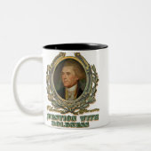 Thomas Jefferson Tweekleurige Koffiemok (Links)