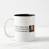 Thomas Jefferson Tweekleurige Koffiemok (Links)