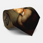 Thomas Jefferson van Rembrandt Peale - Circa 1805 Stropdas (Opgerold)