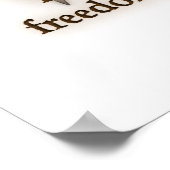 Thomas Jefferson - Vrijheid Poster