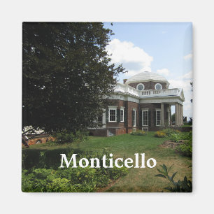 Thomas Jefferson's huis: Monticello Magneet