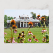 Thomas Jefferson's Monticello Briefkaart (Voorkant)