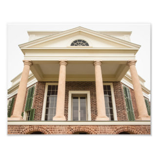 Thomas Jefferson's Poplar Forest Foto Afdruk