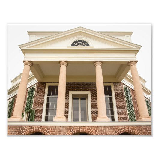 Thomas Jefferson's Poplar Forest Foto Afdruk (Voorkant)