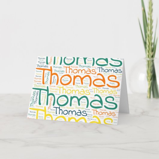 Thomas Kaart (Voorkant)