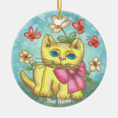 Thomas Kitten Cat Ornament (Voorkant)