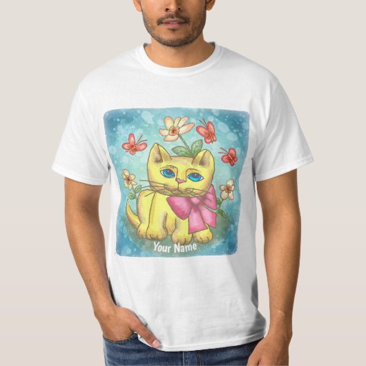 Thomas Kitten Cat T-shirt (Voorkant)