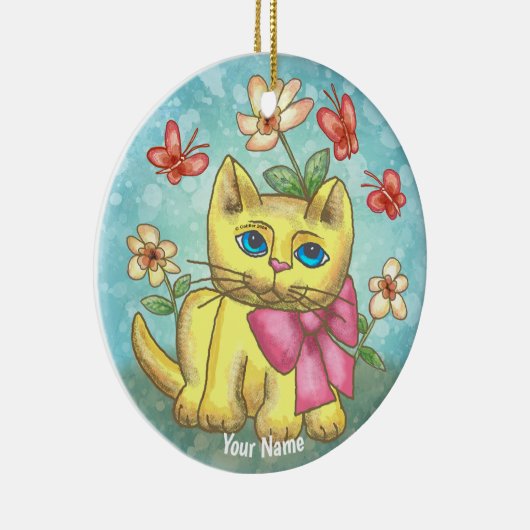 Thomas Kitten Kat Ornament (Rechts)