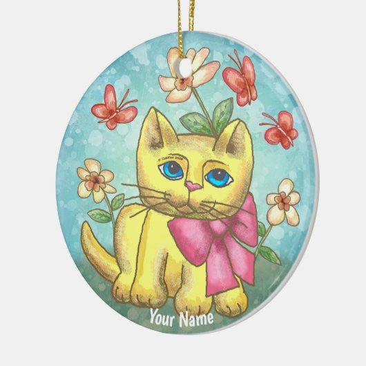 Thomas Kitten Kat Ornament (Links)