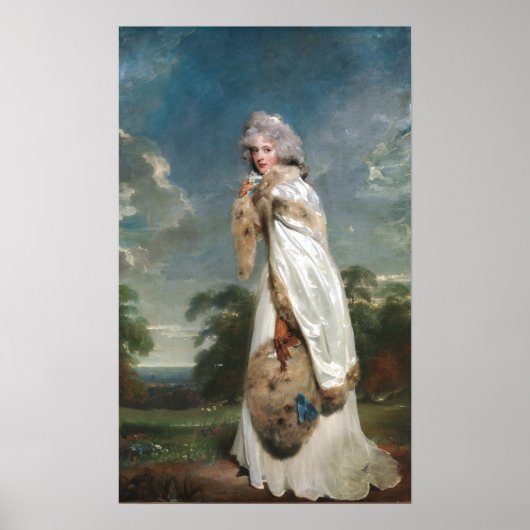 Thomas Lawrence Elizabeth Farren Poster (Voorkant)