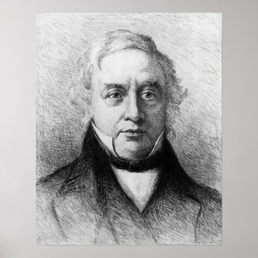 Thomas Love Peacock Poster (Voorkant)