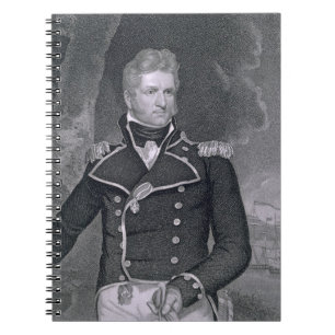 Thomas Macdonough (1783-1825), gegraveerd door Joh Notitieboek